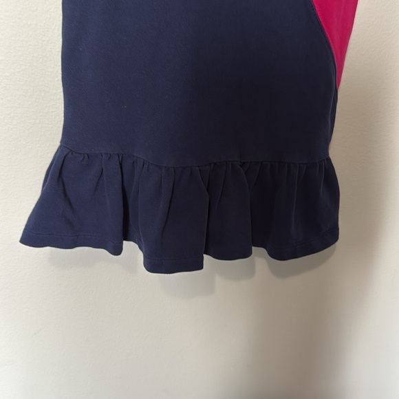 Polo Ralph Lauren Girls Dress Size 6X Colorful Classic Preppy Logo Pony Collar - Picture 7 of 13